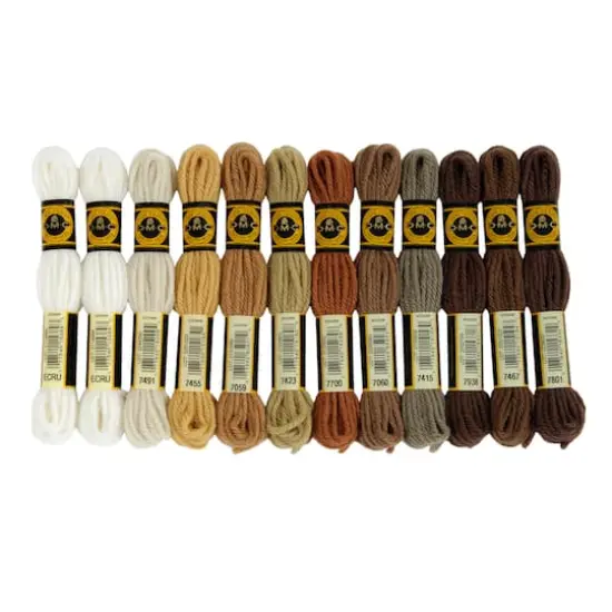 DMC&reg; Earth Tones Tapestry Wool Pack {1}