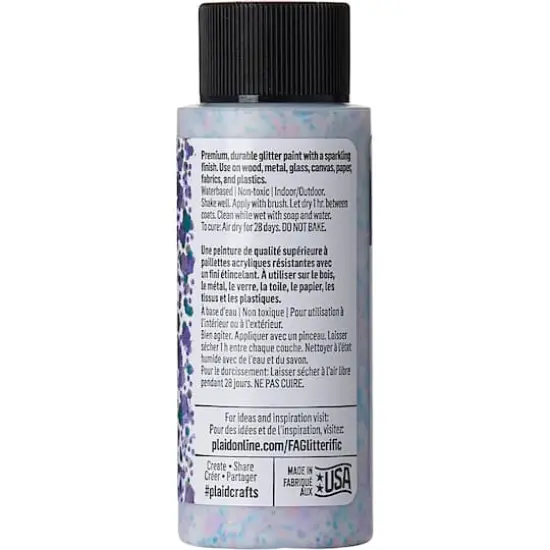 FolkArt&reg; Glitterific Pop&trade; Acrylic Paint, 2oz. Unicorn Magic {4}