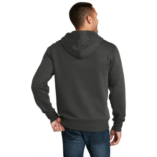 District&reg; Perfect Weight&reg; Fleece Full-Zip Hoodie Charcoal {6}