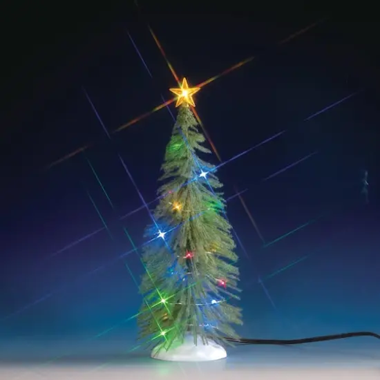 Lemax® Large Chasing Multi Light Spruce Tree {1}