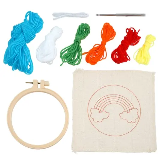 Rainbow Punch Needle Kit by Creatology&trade; {4}