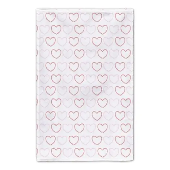 Valentine's Day Calendar Wreath Tea Towel Set {6}