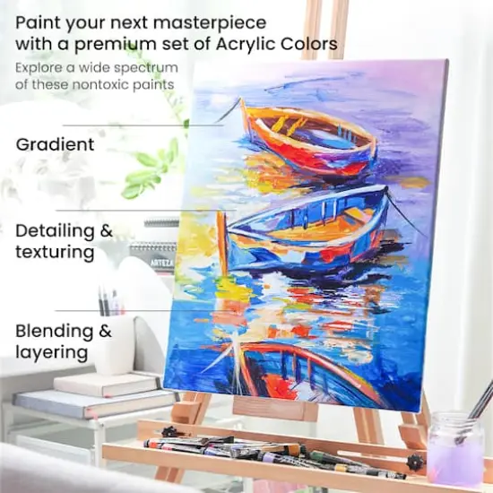 Arteza&reg; 60 Color Acrylic Paint Set {5}