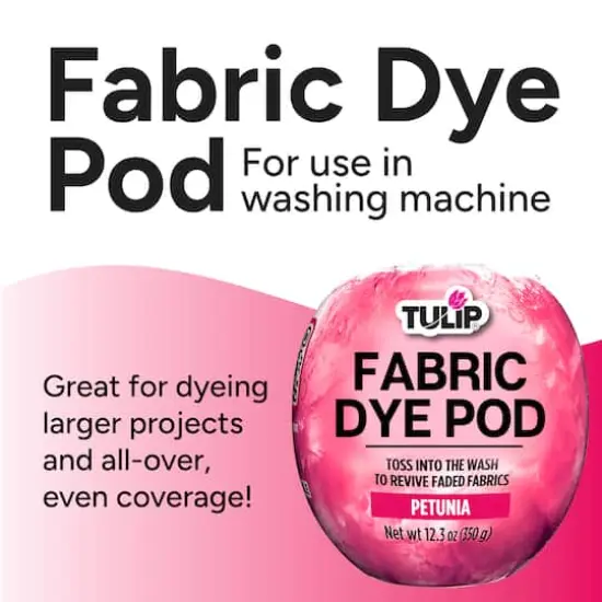 Tulip&reg; Fabric Dye Pod Petunia {3}