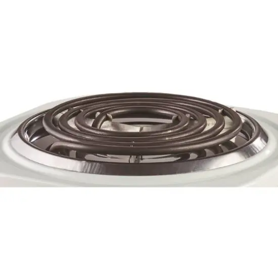 Brentwood White 1000W Double Electric Burner {9}