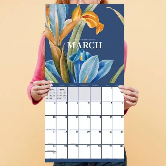TF Publishing 2024 Vintage Botanicals Wall Calendar {6}