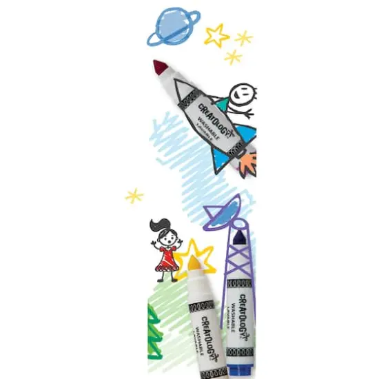 Broad Line Washable Mini Markers by Creatology&trade; {6}