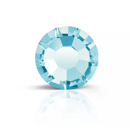 Preciosa MAXIMA SS16 Flatback Czech Crystals, 144ct. Aqua Bohemica {1}