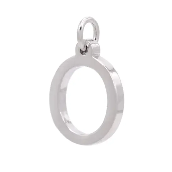 Sterling Silver Alphabet Charm by Bead Landing&trade; O {4}