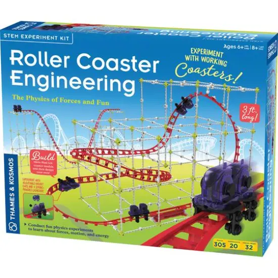Thames & Kosmos Roller Coaster Engineering {1}