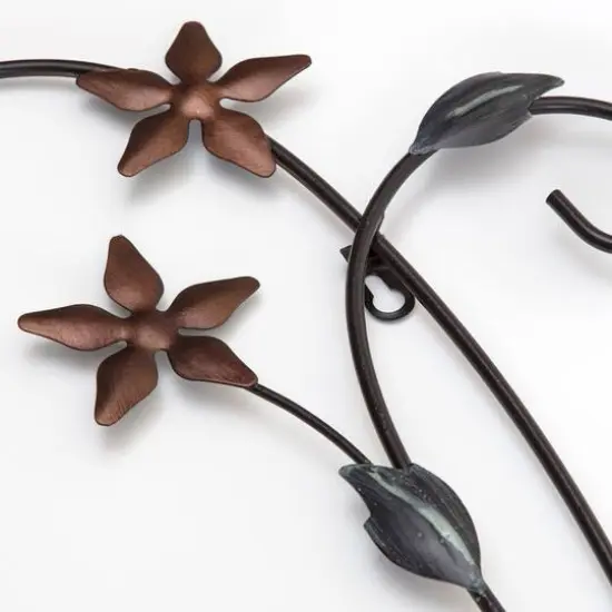 Habitat Decor 30" Chemilla Floral Metal Wall Art {6}