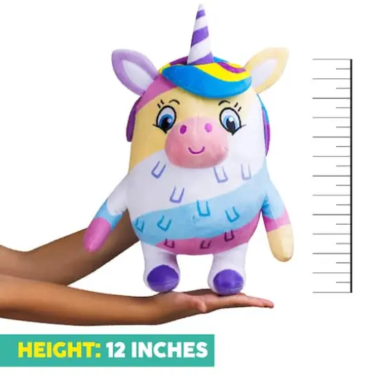 Pi&ntilde;ata Smashlings 12" Luna The Unicorn Series 1 Huggable Plush {4}