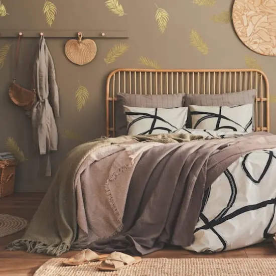 RoomMates Gold Palm Frond Peel & Stick Wall Decals {4}