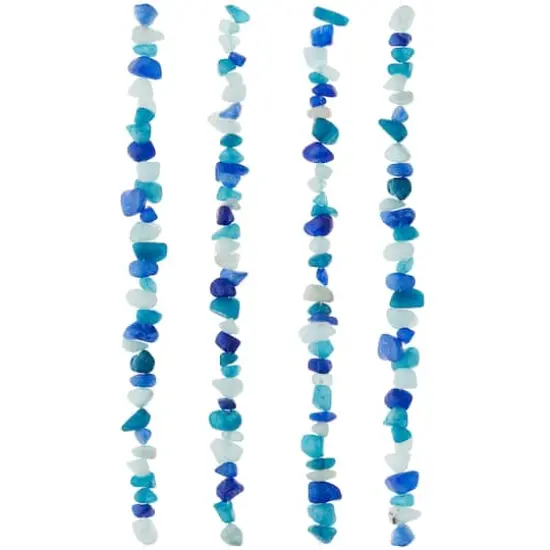 Aqua Mix Chip Beads by Bead Landing&trade; {4}