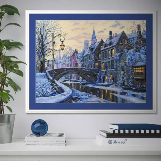 Merejka Winter Evening Counted Cross Stitch Kit {4}