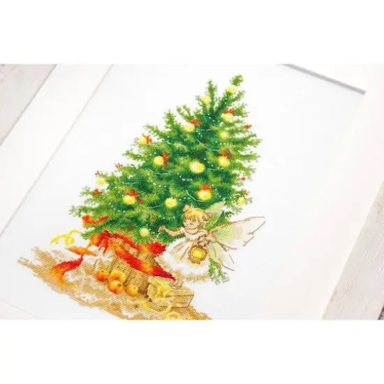 Luca-S Christmas Tree Counted Cross Stitch Kit {5}