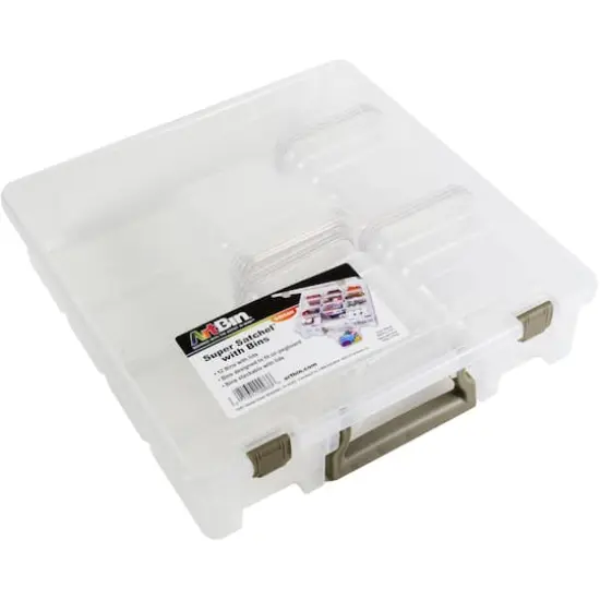 ArtBin&reg; Super Satchel&trade; Translucent 12 Compartment Box {3}