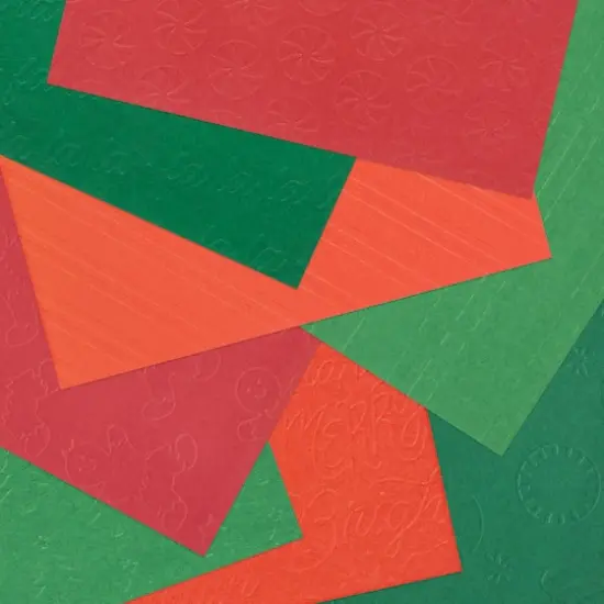 6" x 6" Christmas Embossed Paper Pad, 16 Sheets by Recollections&trade; {4}