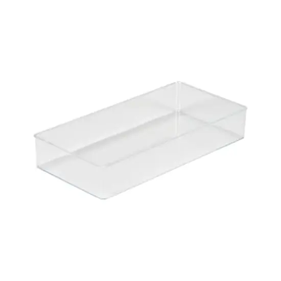 Simplify Medium Rectangular Clear Drawer Organizer {1}