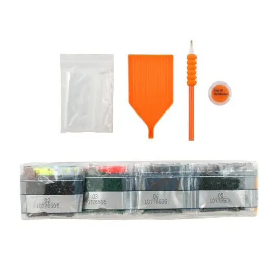 16" x 20" Headless Horseman Glow-in-the-Dark Diamond Art Kit by Make Market&reg; {4}