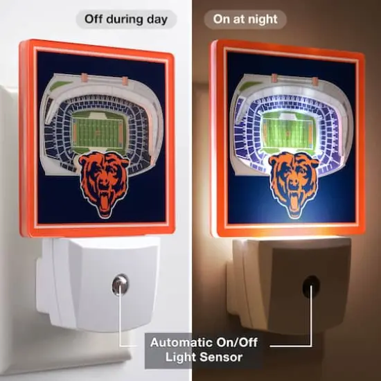 NFL StadiumView Nite Light Chicago Bears {6}