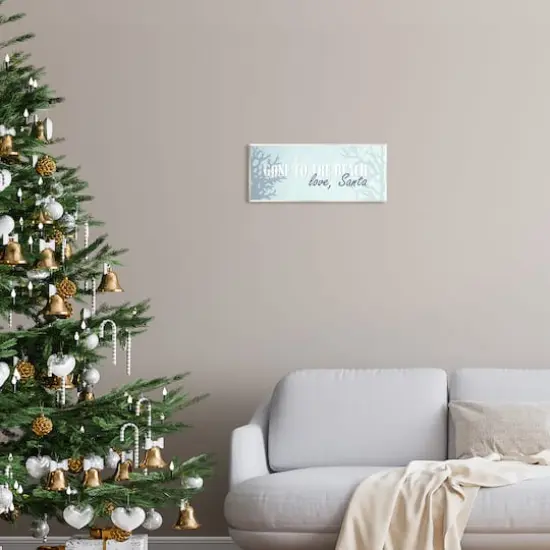 Stupell Industries Gone To Beach Love Santa Phrase Wall Plaque Art {3}