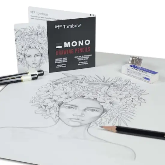 Tombow Mono Professional Drawing 12 Pencil Set {8}