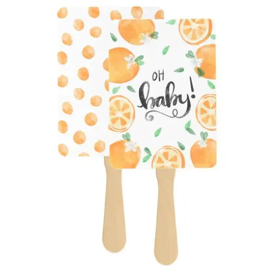 Hortense B. Hewitt Co. Little Cutie Baby Shower Favor Fans, 12ct. {1}