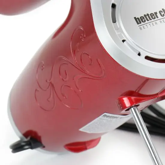 Better Chef Red 5-Speed Electric Hand Mixer {5}