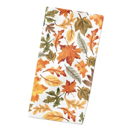 Fall Leaves Pattern Cotton Twill Napkin {3}