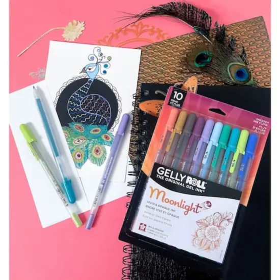 Gelly Roll&reg; Moonlight&reg; Bold Line 10 Color Twilight/Daylight Gel Pen Set {3}