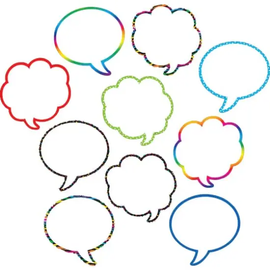 Teacher Created Resources&reg; Speech/Thought Bubbles Accents, 3 Packs of 30 {3}