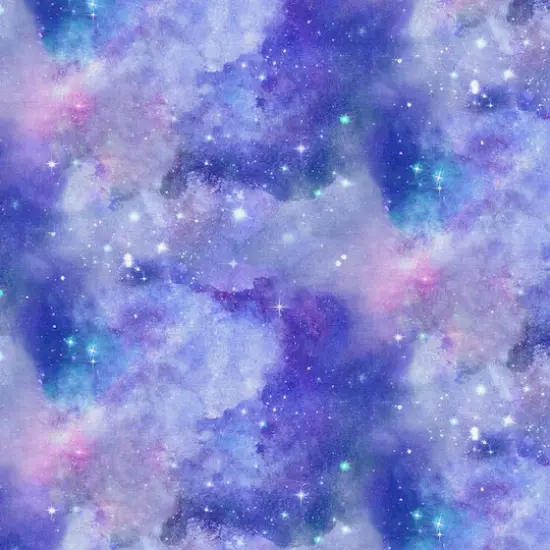 Fabric Editions Purple Celestial Cotton Fabric {1}