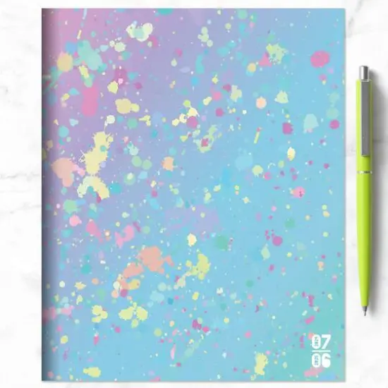 TF Publishing 2024-2025 Medium Paint Splatter Monthly Planner {6}