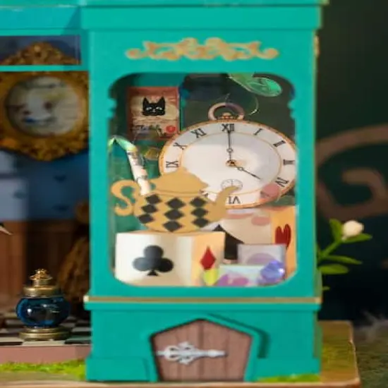 Rolife&reg; Alice's Tea Store DIY Miniature House Kit {3}