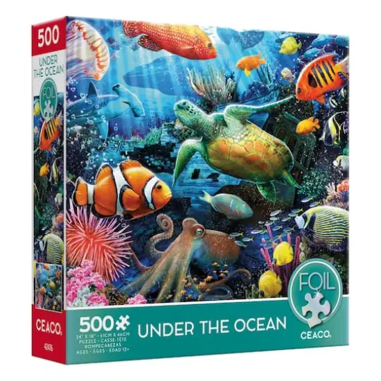 Assorted Foil 500 Piece Puzzle {21}