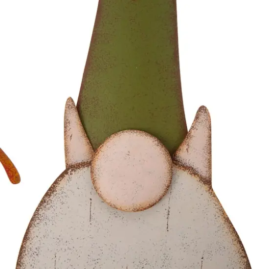 48" GlitzHome&reg; Metal Gnome Standing D&eacute;cor {5}