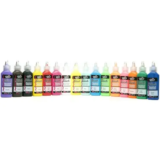 Tulip&reg; Rainbow 16 Color Dimensional Fabric Paint Kit {1}