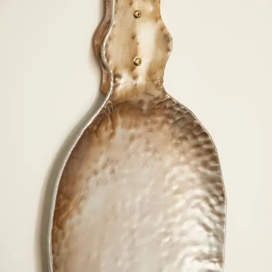 Brown & Silver Farmhouse Utensils Wall D&eacute;cor Set {4}