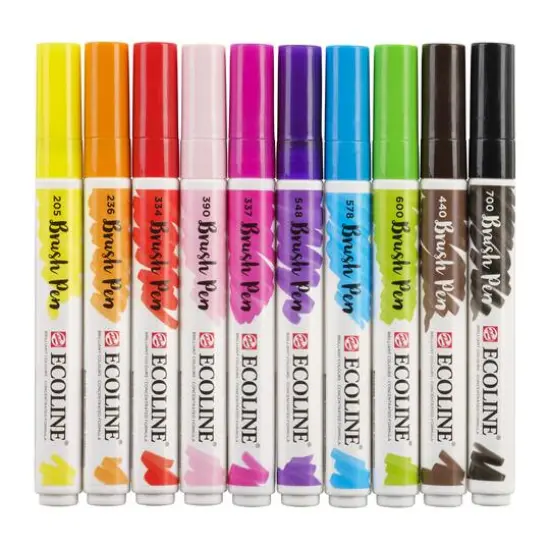 Ecoline&trade; Bright Colors Brush Marker Set {5}