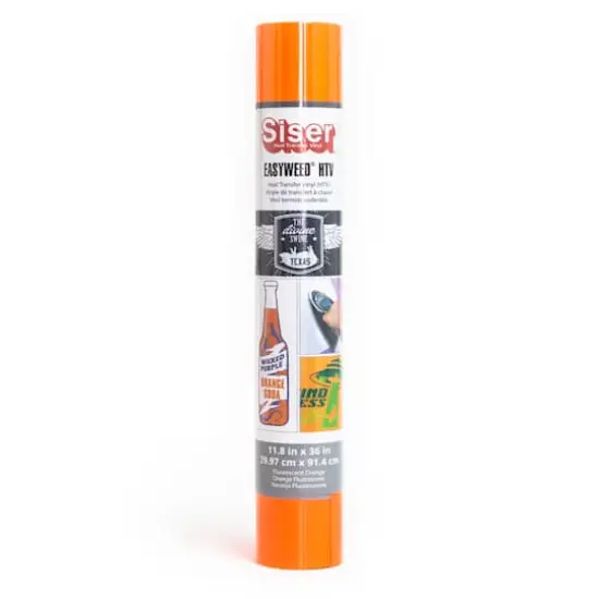 Siser&reg; EasyWeed&reg; Heat Transfer Vinyl, 36" Fluorescent Orange {1}