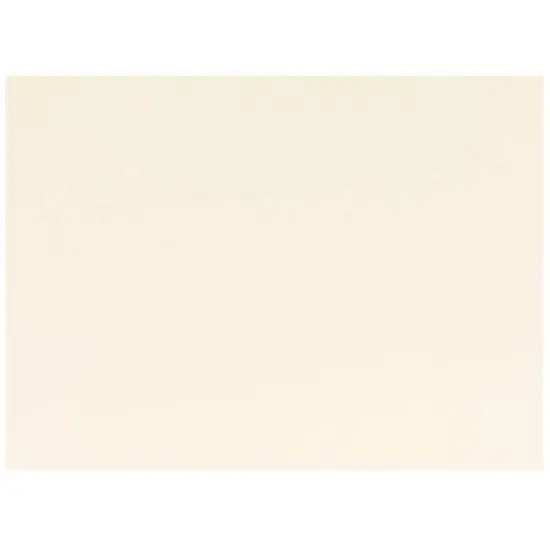 JAM Paper 5" x 6" Ivory Blank Flat Note Cards {1}