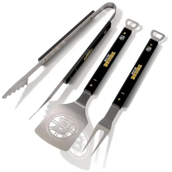 NHL Spirit Series 3-Piece BBQ Set Boston Bruins {1}