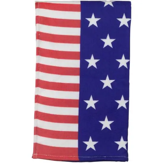 Stars & Stripes Americana Kitchen Tea Towel Set {6}