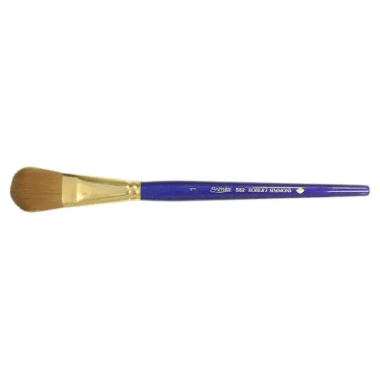 Robert Simmons Sapphire Short Handle Oval Brush {1}