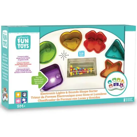 Nothing But Fun Toys Lights & Sounds Shape Sorter {4}
