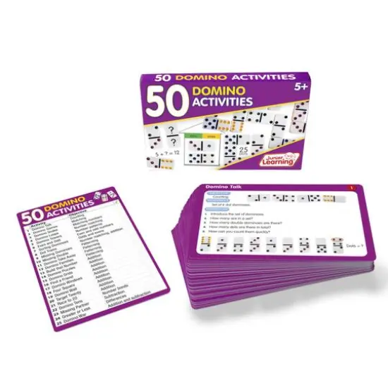 Junior Learning&reg; 50 Domino Activities {3}