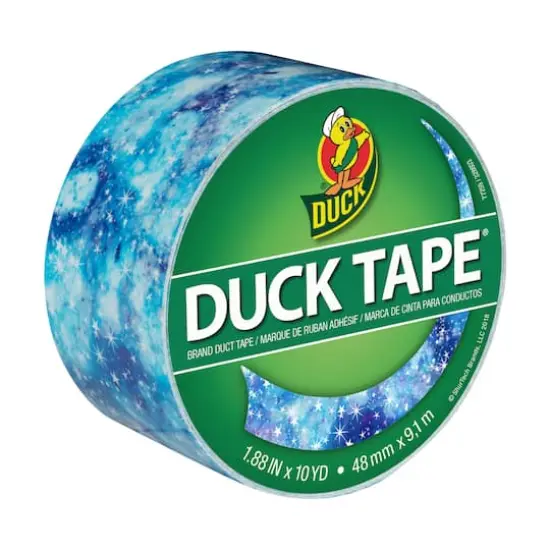 Duck Tape&reg; Brand Starry Galaxy Print Duct Tape {1}