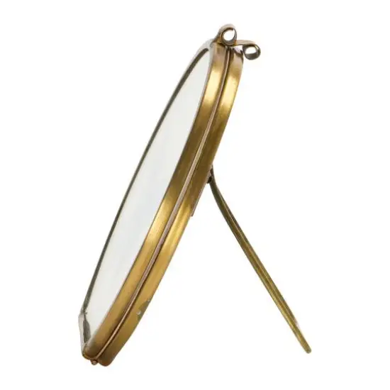 Hello Honey&reg; Brass & Glass 3.5" x 3.5" Photo Frame {4}