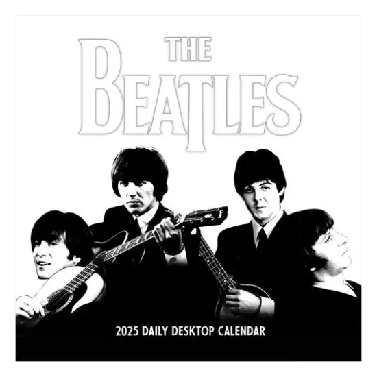 TF Publishing 2025 The Beatles Daily Desktop Calendar {1}